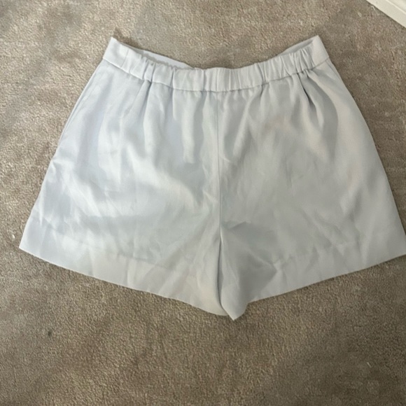 Light Blue Grey Shorts Babaton - Picture 4 of 5